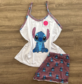 Pijama Feminino Baby Doll Stitch