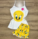 Pijama Feminino Baby Doll Piu-piu