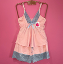 Pijama Feminino Baby Doll Mel