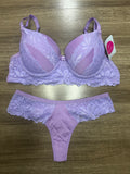 Conjunto Lingerie Feminino Lilás
