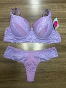 Conjunto Lingerie Feminino Lilás