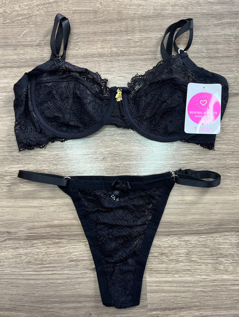 Conjunto Lingerie Feminino Pandora