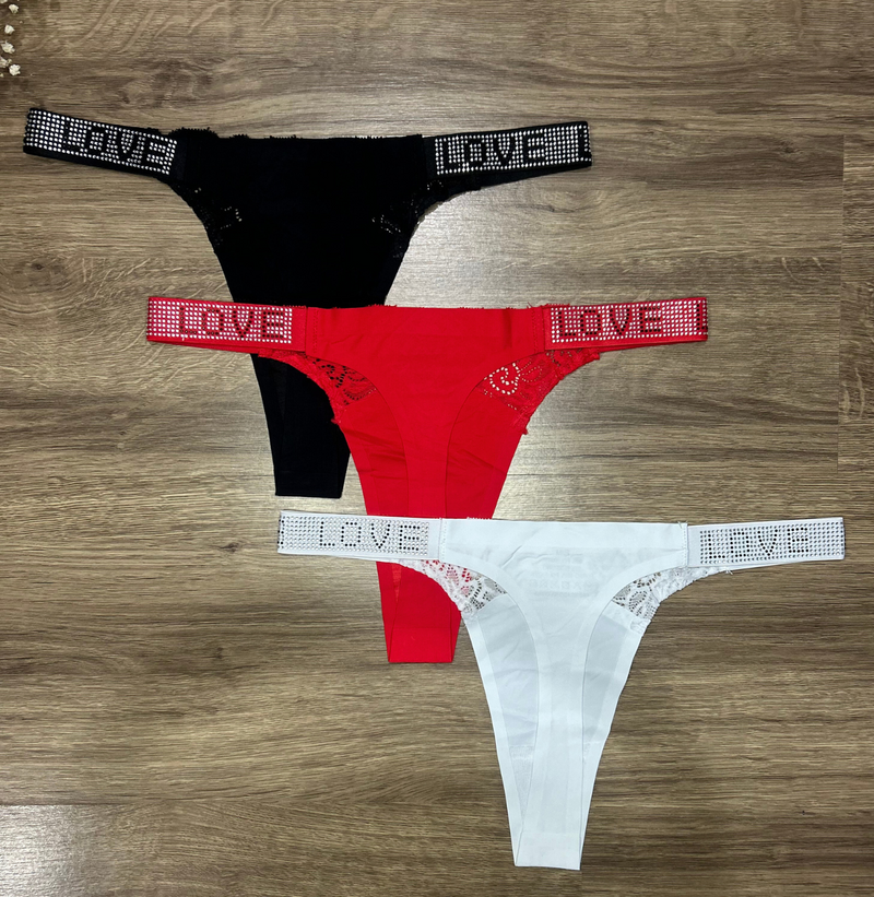 Calcinha Feminino Love