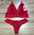 Conjunto Lingerie Chanel Feminino