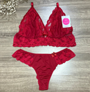 Conjunto Lingerie Chanel Feminino