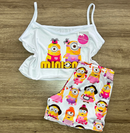 Pijama Feminino Baby Doll Minions