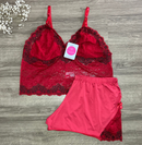 Pijama Feminino Toque de Renda