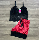 Pijama Feminino Toque de Cetim