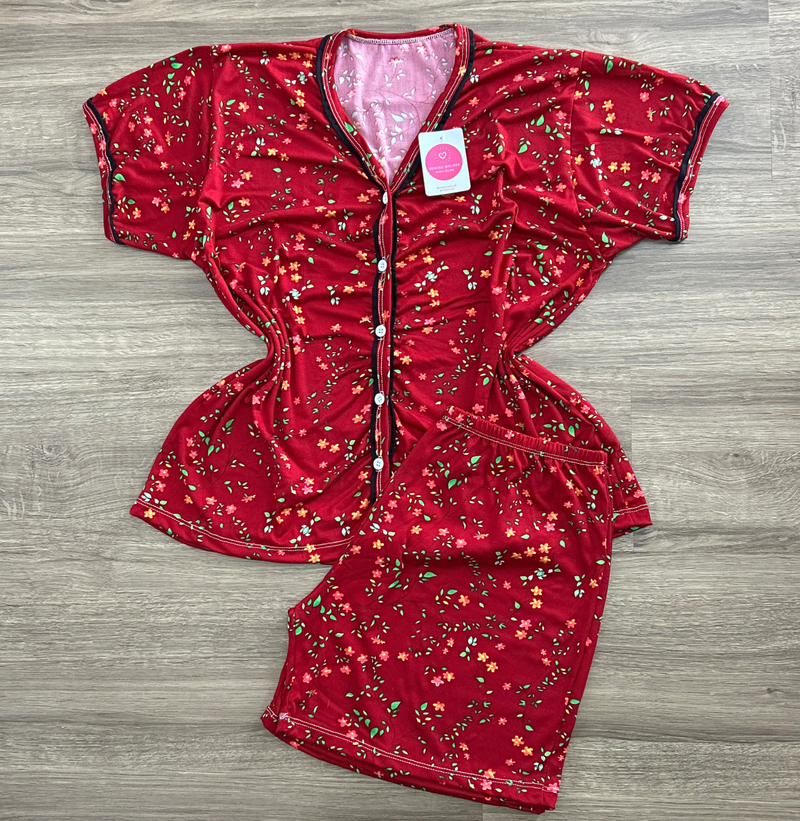 Pijama Feminino Verão Americano