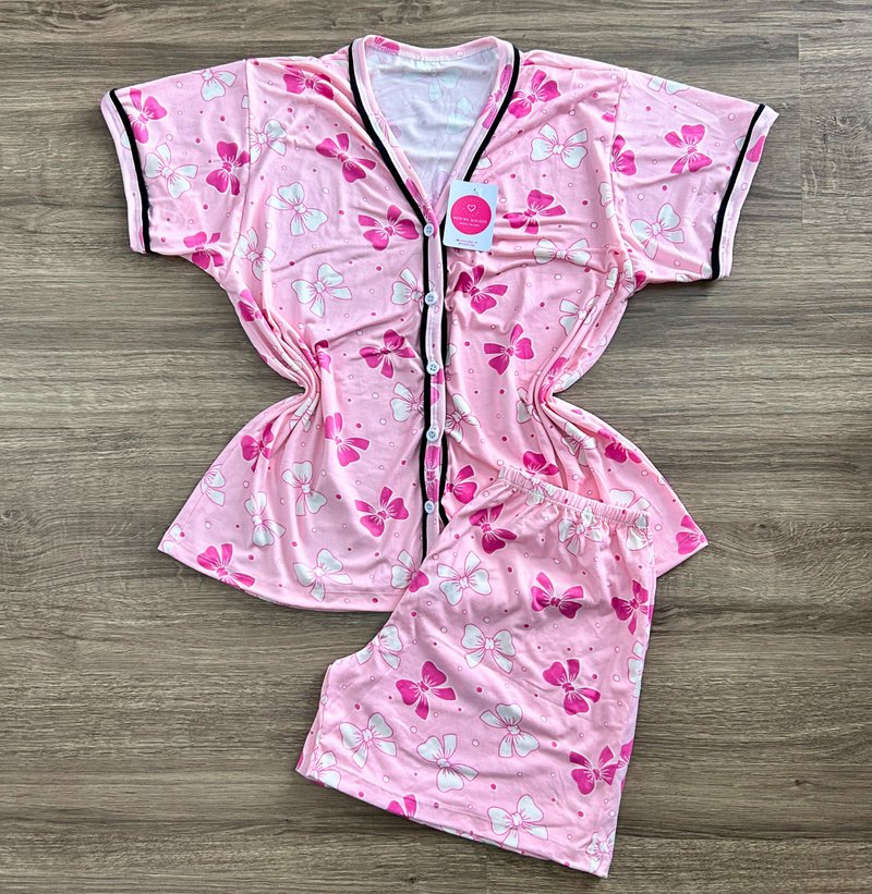 Pijama Feminino Verão Americano