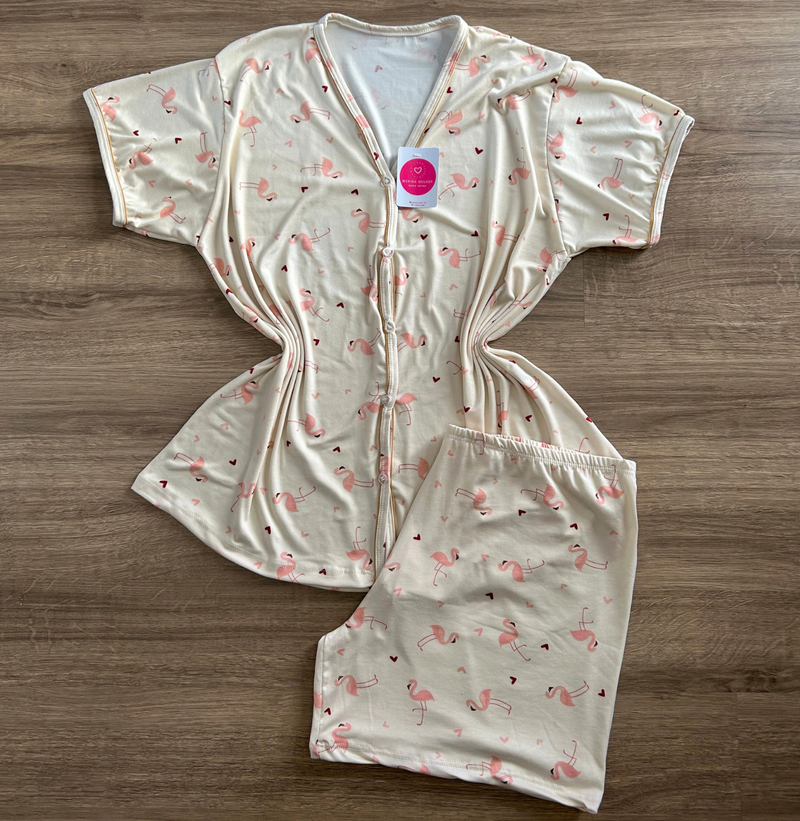 Pijama Feminino Verão Americano