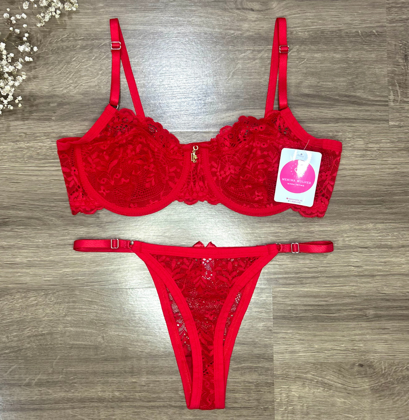 Conjunto Lingerie Lis Feminina