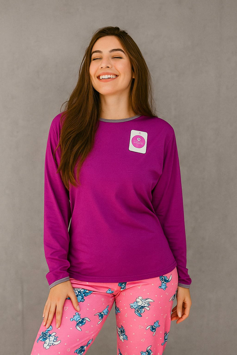 Pijama Feminino do Stitch